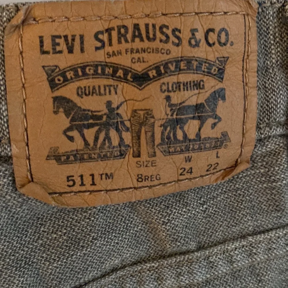 Levi’s Boy’s 511 Slim Fit Performance Cotton Denim Jeans 8 Regular W24” - Picture 5 of 8